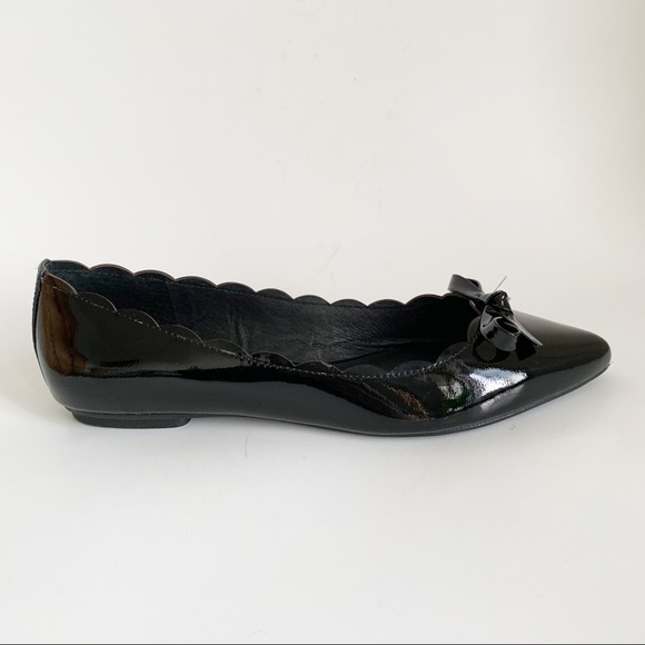 New Kate Spade Black Eleni Flex Ballerina Flat - Picture 5 of 8